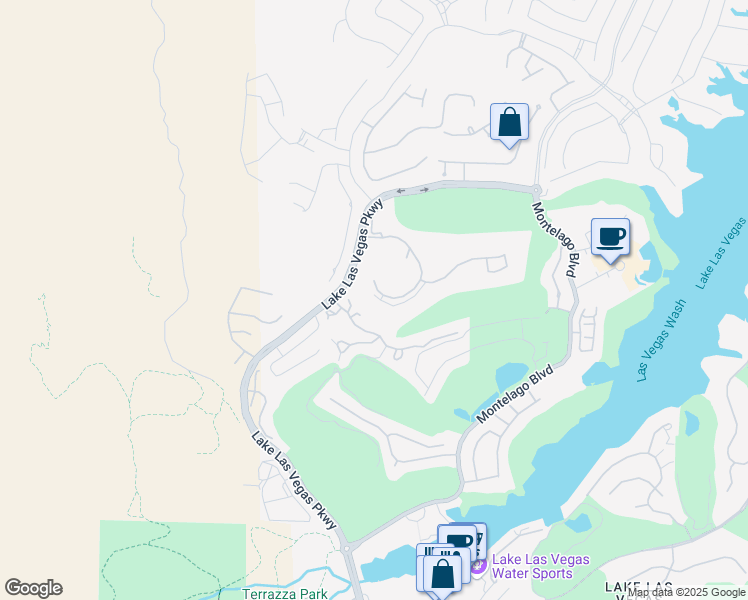 map of restaurants, bars, coffee shops, grocery stores, and more near 30 Via Vasari in Henderson