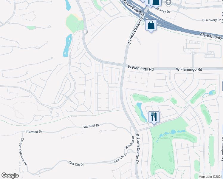 map of restaurants, bars, coffee shops, grocery stores, and more near 10904 Yarrow Avenue in Las Vegas