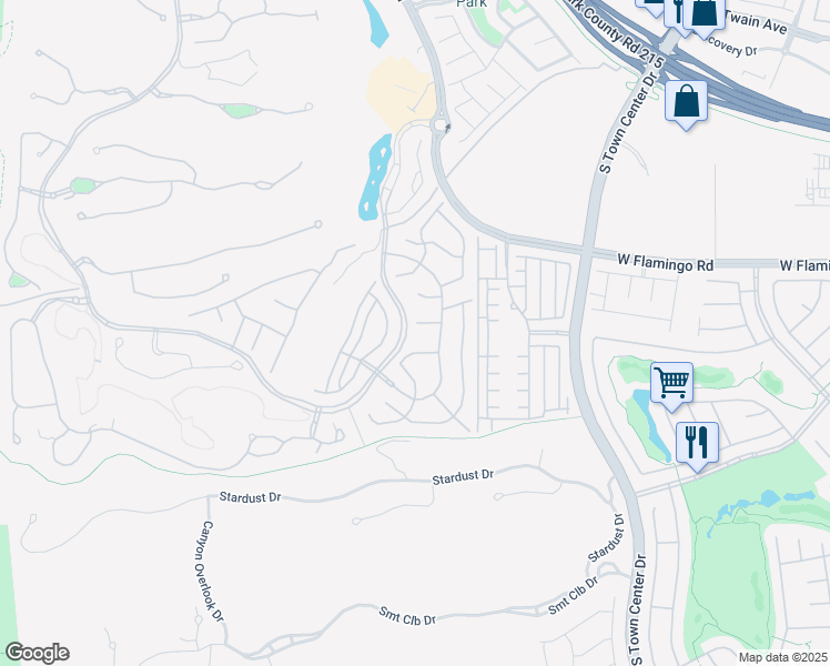 map of restaurants, bars, coffee shops, grocery stores, and more near 39 Cranberry Cove Court in Las Vegas