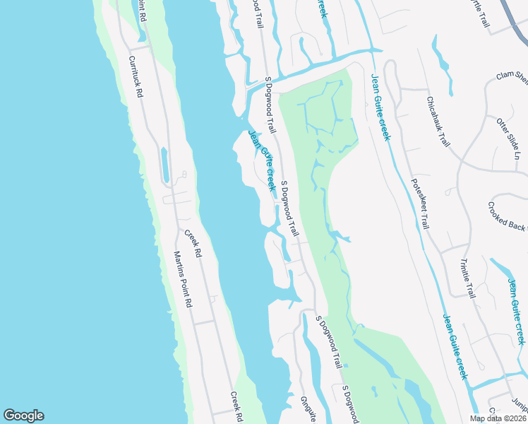 map of restaurants, bars, coffee shops, grocery stores, and more near 91 Osprey Lane in Kitty Hawk