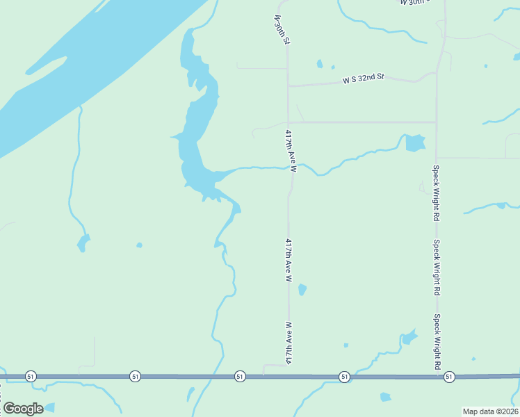 map of restaurants, bars, coffee shops, grocery stores, and more near 417th Avenue West in Mannford