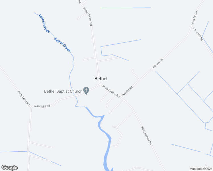 map of restaurants, bars, coffee shops, grocery stores, and more near 433 Snug Harbor Road in Hertford