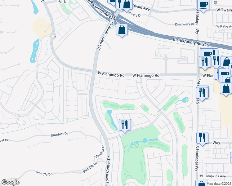 map of restaurants, bars, coffee shops, grocery stores, and more near 10631 Silver Pond Avenue in Las Vegas