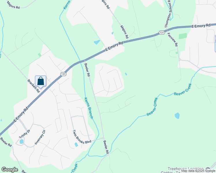 map of restaurants, bars, coffee shops, grocery stores, and more near 7220 Lyle Bend Lane in Knoxville