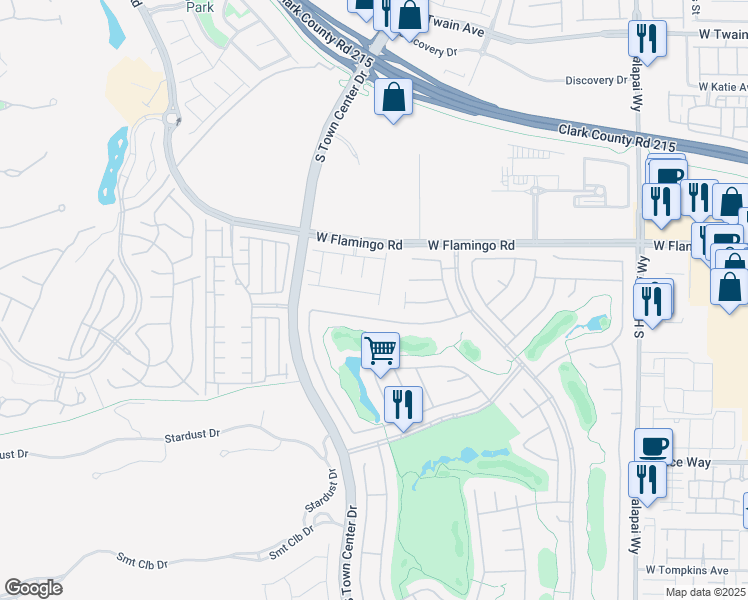 map of restaurants, bars, coffee shops, grocery stores, and more near 10631 Silver Pond Avenue in Las Vegas