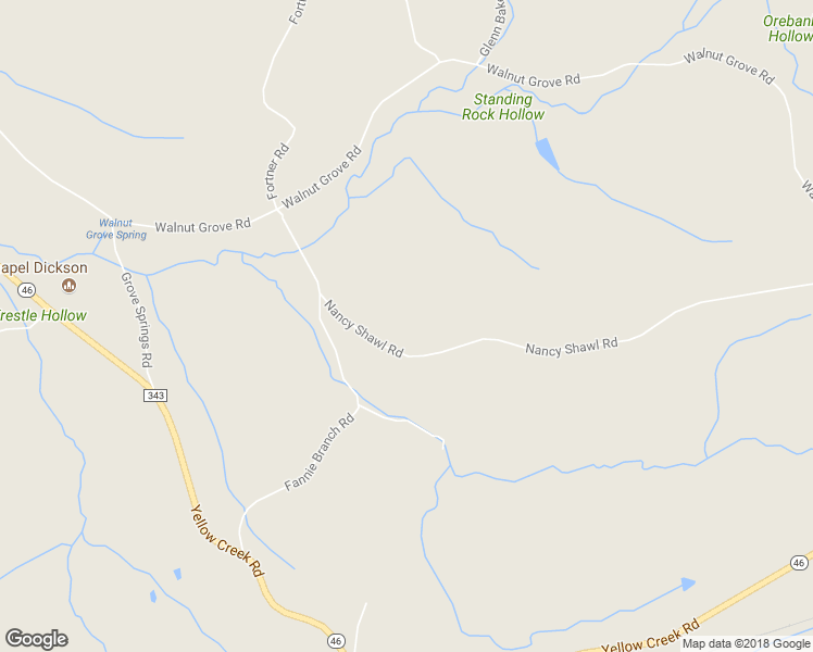 map of restaurants, bars, coffee shops, grocery stores, and more near 1058 Nancy Shawl Road in Dickson