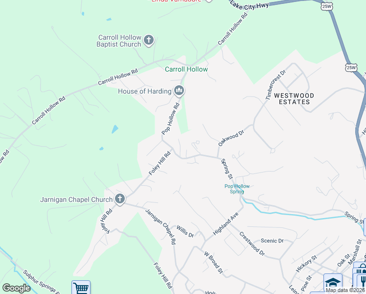 map of restaurants, bars, coffee shops, grocery stores, and more near 123 Fultz Lane in Clinton