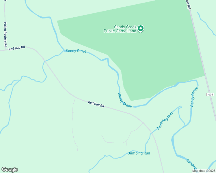 map of restaurants, bars, coffee shops, grocery stores, and more near 16153 Red Bud Road in Castalia