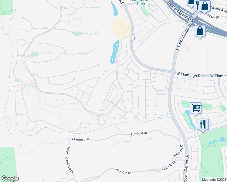 map of restaurants, bars, coffee shops, grocery stores, and more near 11280 Granite Ridge Drive in Las Vegas