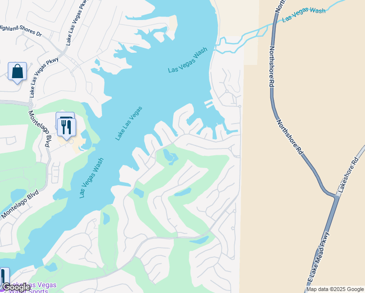 map of restaurants, bars, coffee shops, grocery stores, and more near 2 Via Paradiso Street in Henderson
