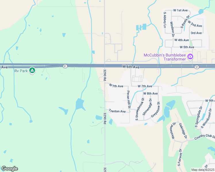 map of restaurants, bars, coffee shops, grocery stores, and more near 5925 West 7th Avenue in Stillwater