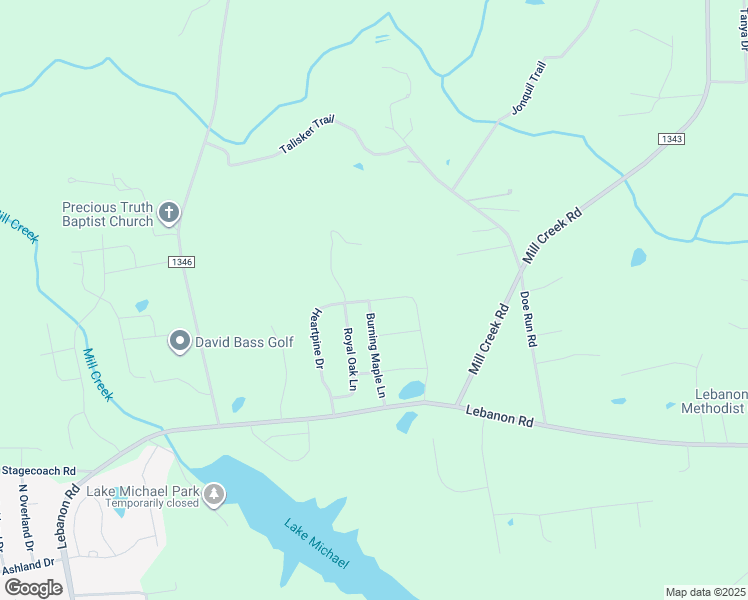 map of restaurants, bars, coffee shops, grocery stores, and more near 804 Heartpine Drive in Mebane