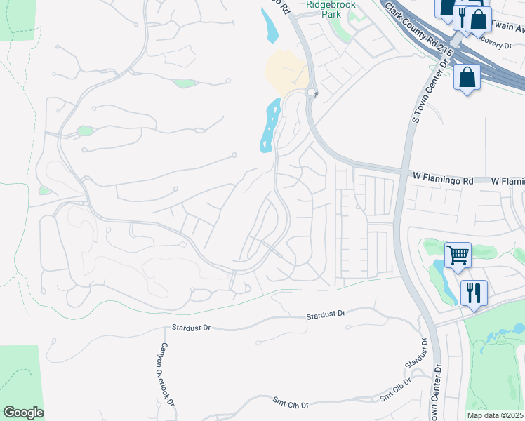 map of restaurants, bars, coffee shops, grocery stores, and more near 11280 Granite Ridge Drive in Las Vegas