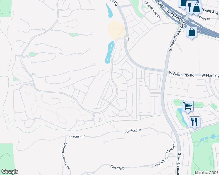 map of restaurants, bars, coffee shops, grocery stores, and more near 11280 Granite Ridge Drive in Las Vegas