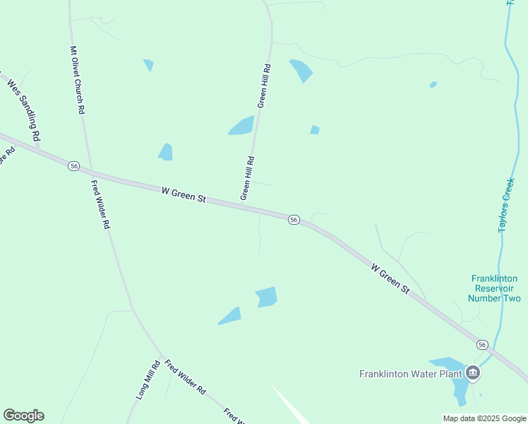 map of restaurants, bars, coffee shops, grocery stores, and more near 958 West Green Street in Franklinton