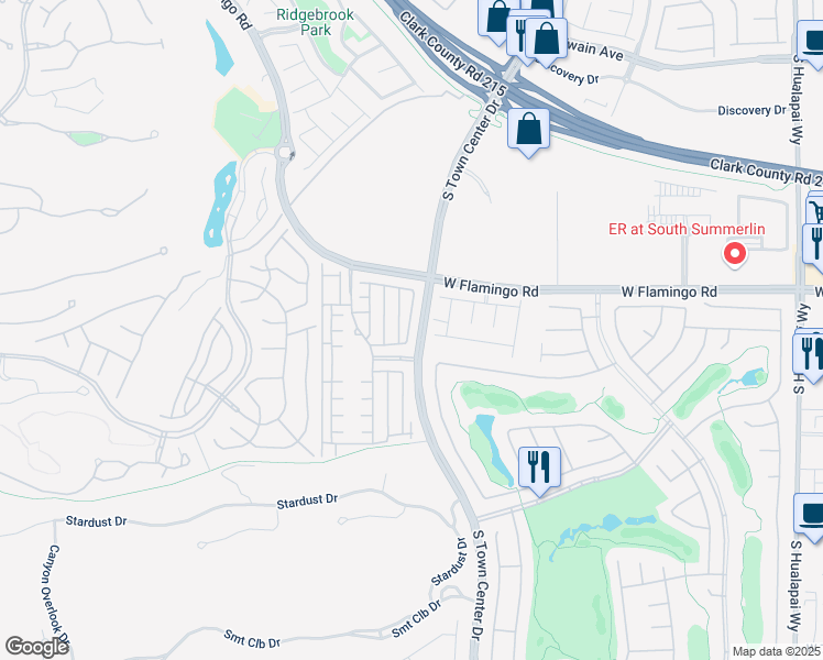 map of restaurants, bars, coffee shops, grocery stores, and more near 4162 Yucca Bloom Street in Las Vegas