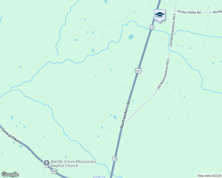 map of restaurants, bars, coffee shops, grocery stores, and more near 3744 Murfreesboro Road in Lebanon