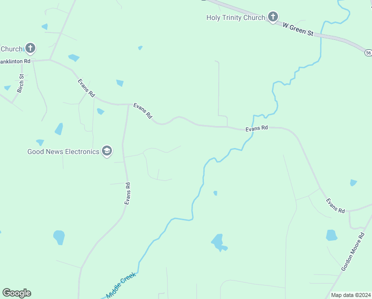 map of restaurants, bars, coffee shops, grocery stores, and more near 150 Castlebury Lane in Franklinton