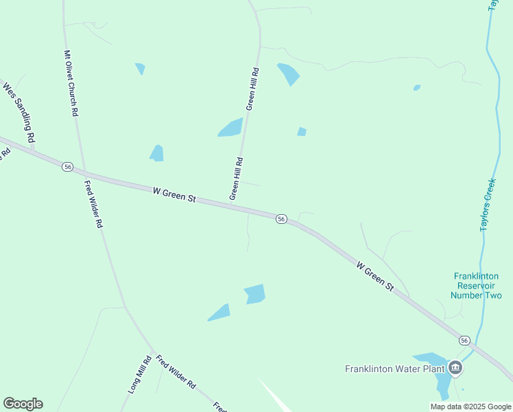 map of restaurants, bars, coffee shops, grocery stores, and more near 958 West Green Street in Franklinton