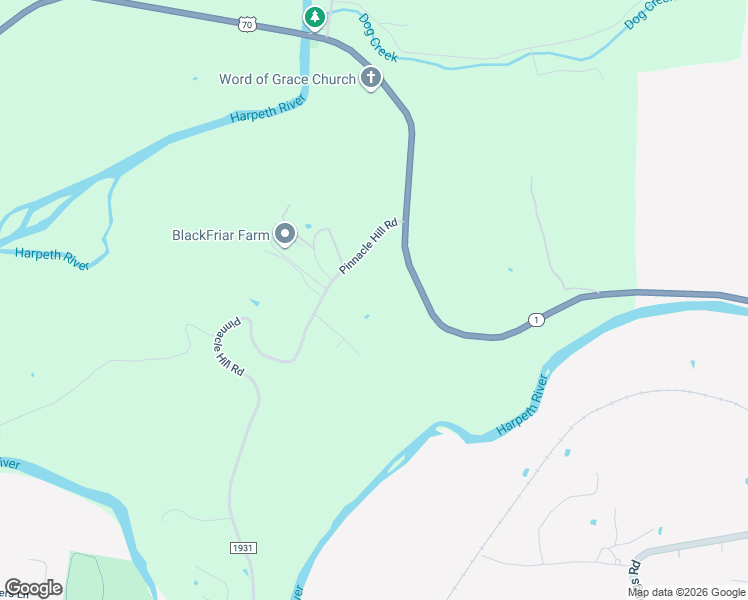 map of restaurants, bars, coffee shops, grocery stores, and more near 872 Pinnacle Hill Road in Kingston Springs
