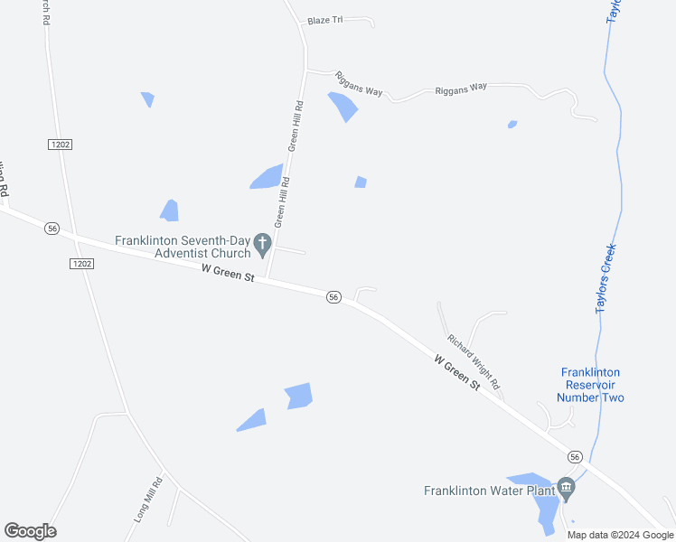 map of restaurants, bars, coffee shops, grocery stores, and more near 918 East Green Street in Franklinton