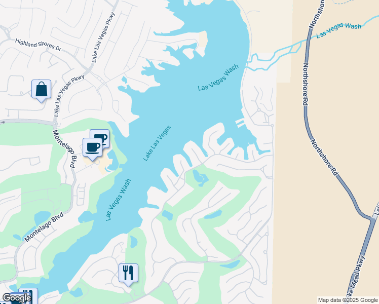 map of restaurants, bars, coffee shops, grocery stores, and more near 65 Bellissima Lago Court in Henderson
