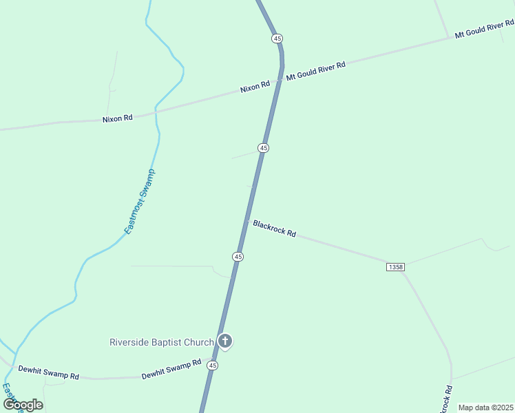 map of restaurants, bars, coffee shops, grocery stores, and more near Highway 45 in Merry Hill