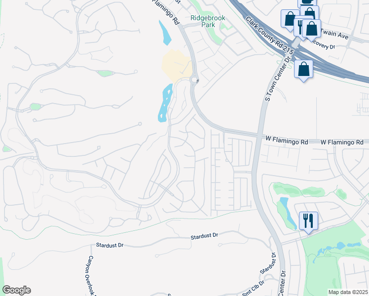 map of restaurants, bars, coffee shops, grocery stores, and more near 34 Moonfire Drive in Las Vegas
