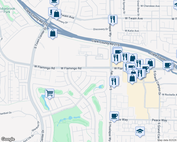 map of restaurants, bars, coffee shops, grocery stores, and more near 10336 Profeta Court in Las Vegas