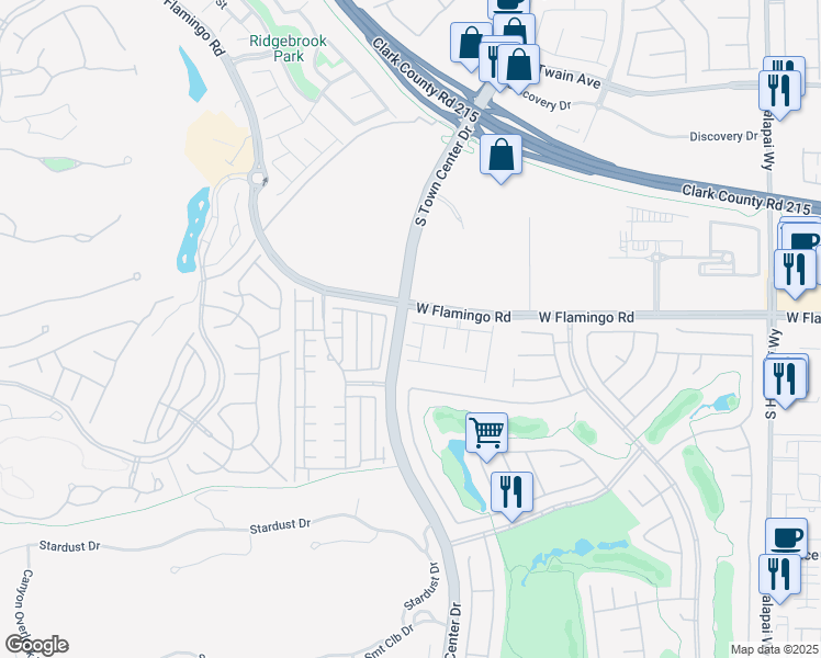 map of restaurants, bars, coffee shops, grocery stores, and more near 10785 Glowing Dawn Avenue in Las Vegas