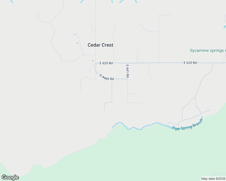 map of restaurants, bars, coffee shops, grocery stores, and more near 13219 South 4409 Road in Locust Grove