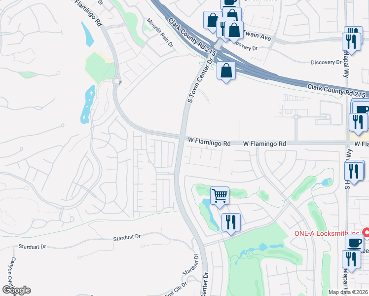 map of restaurants, bars, coffee shops, grocery stores, and more near 10791 Glowing Dawn Avenue in Las Vegas