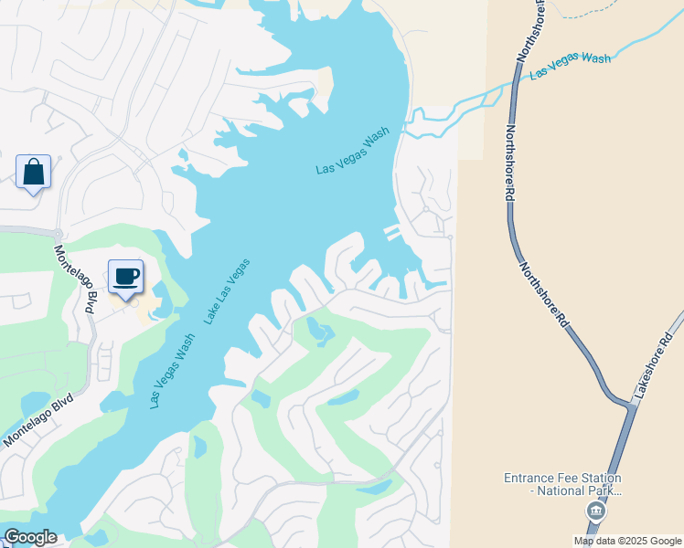 map of restaurants, bars, coffee shops, grocery stores, and more near 6 Vía Mira Monte in Henderson