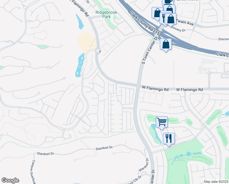 map of restaurants, bars, coffee shops, grocery stores, and more near 4143 Sunrise Flats Street in Las Vegas