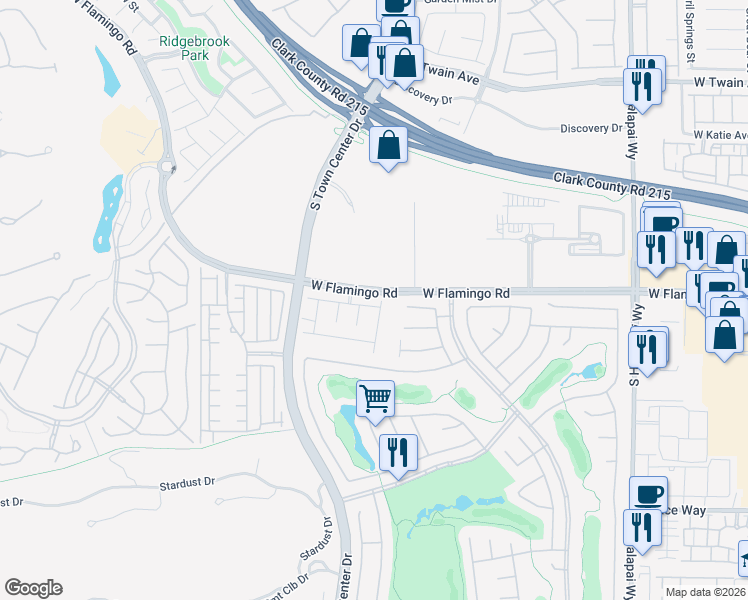 map of restaurants, bars, coffee shops, grocery stores, and more near 10636 Glowing Dawn Avenue in Las Vegas