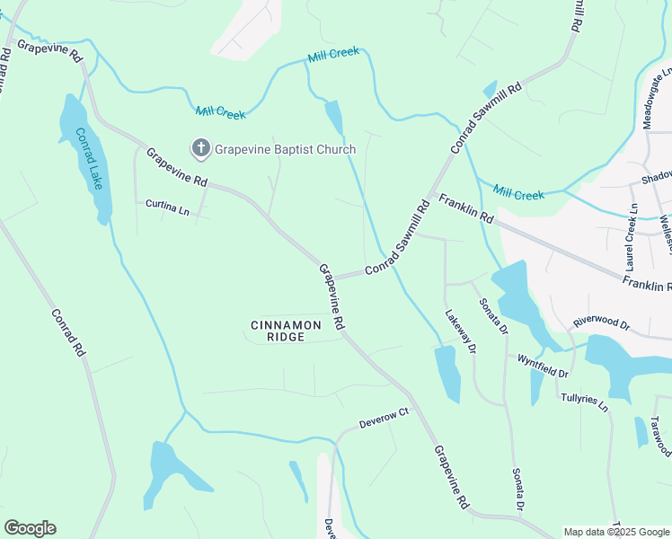 map of restaurants, bars, coffee shops, grocery stores, and more near 7813 Grapevine Road in Lewisville