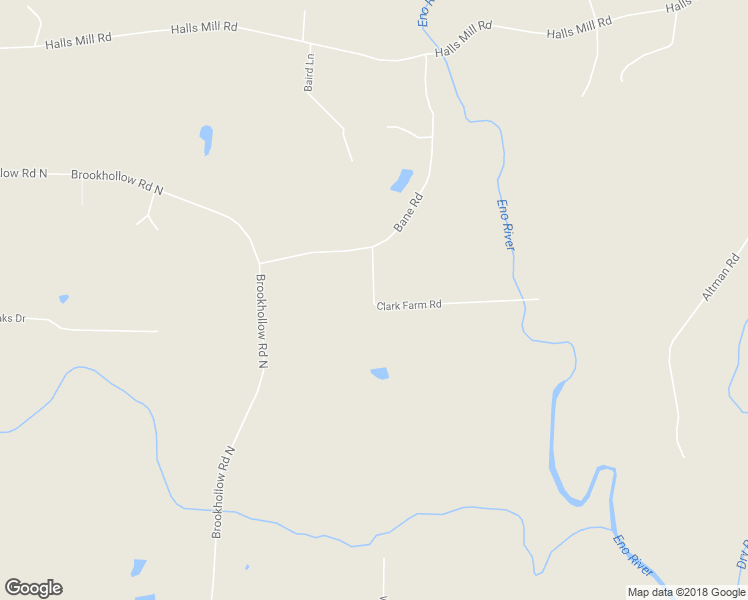 map of restaurants, bars, coffee shops, grocery stores, and more near Clark Farm Road in Efland