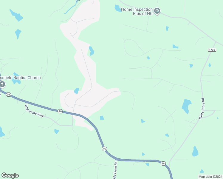 map of restaurants, bars, coffee shops, grocery stores, and more near 3695 Ben Mil Court in Franklinton