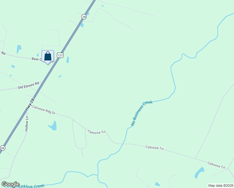 map of restaurants, bars, coffee shops, grocery stores, and more near 1003 Catoosa Ridge Drive in Crossville