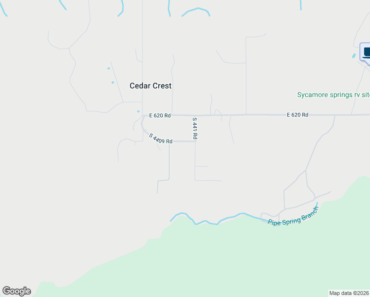 map of restaurants, bars, coffee shops, grocery stores, and more near 13219 South 4409 Road in Locust Grove