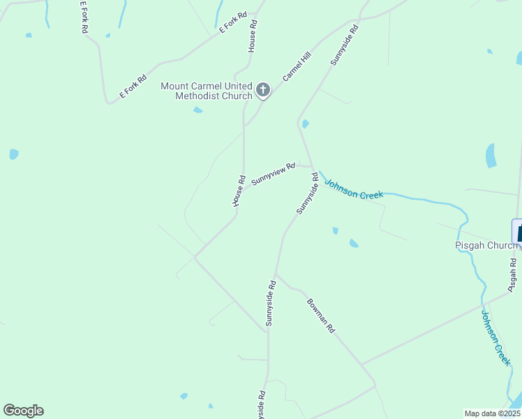 map of restaurants, bars, coffee shops, grocery stores, and more near 785 House Road in Greeneville