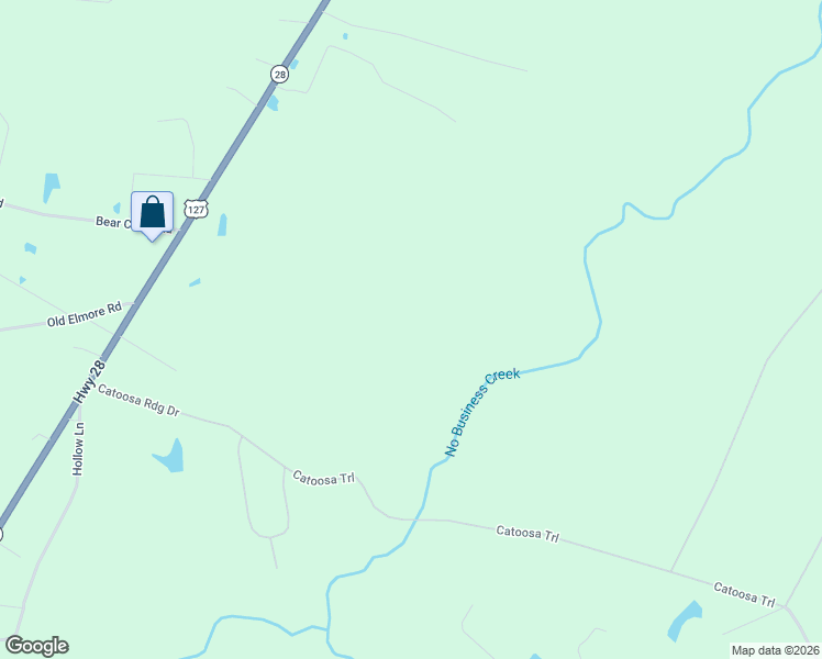map of restaurants, bars, coffee shops, grocery stores, and more near 1003 Catoosa Ridge Drive in Crossville