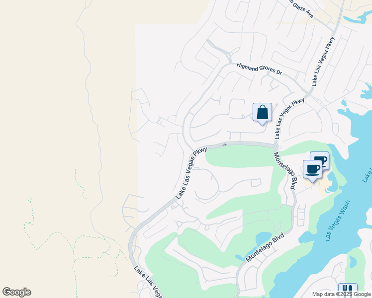 map of restaurants, bars, coffee shops, grocery stores, and more near 164 Kimberlite Drive in Henderson