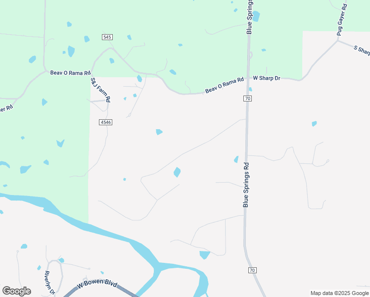 map of restaurants, bars, coffee shops, grocery stores, and more near River Hollow Road in Goshen