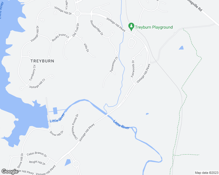 map of restaurants, bars, coffee shops, grocery stores, and more near 217 Tennwood Court in Durham