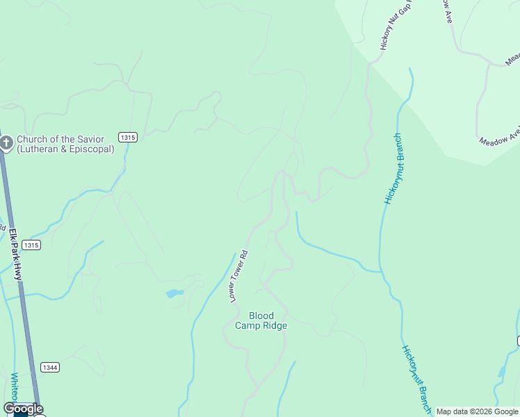 map of restaurants, bars, coffee shops, grocery stores, and more near 215 Tower Road in Newland