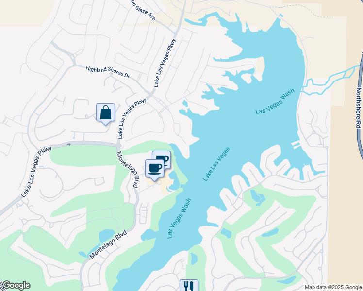 map of restaurants, bars, coffee shops, grocery stores, and more near 19 Summer House Drive in Henderson