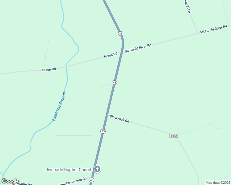 map of restaurants, bars, coffee shops, grocery stores, and more near 1320 North Carolina 45 in Merry Hill