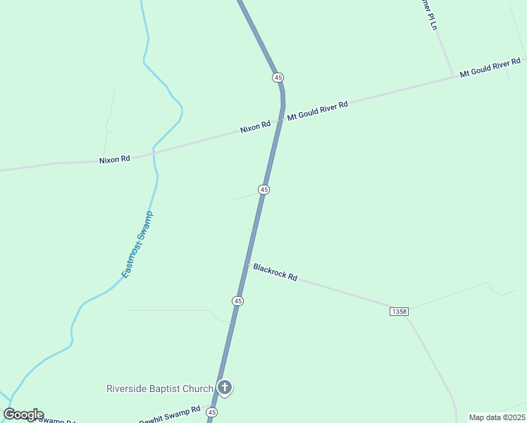 map of restaurants, bars, coffee shops, grocery stores, and more near 1320 North Carolina 45 in Merry Hill