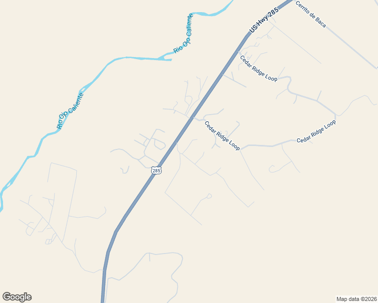 map of restaurants, bars, coffee shops, grocery stores, and more near Mesa Vista in Medanales